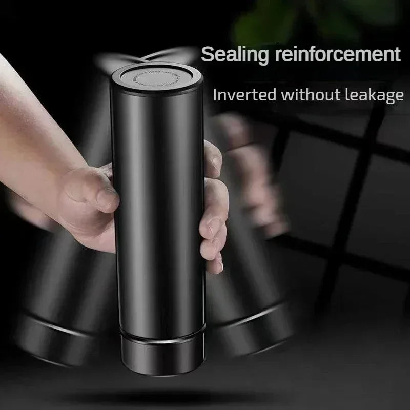 500ML Stainless Steel Thermos Bottle with Digital Temperature Display LED Intelligent Temperature Measurement Cup Vacuum Flask